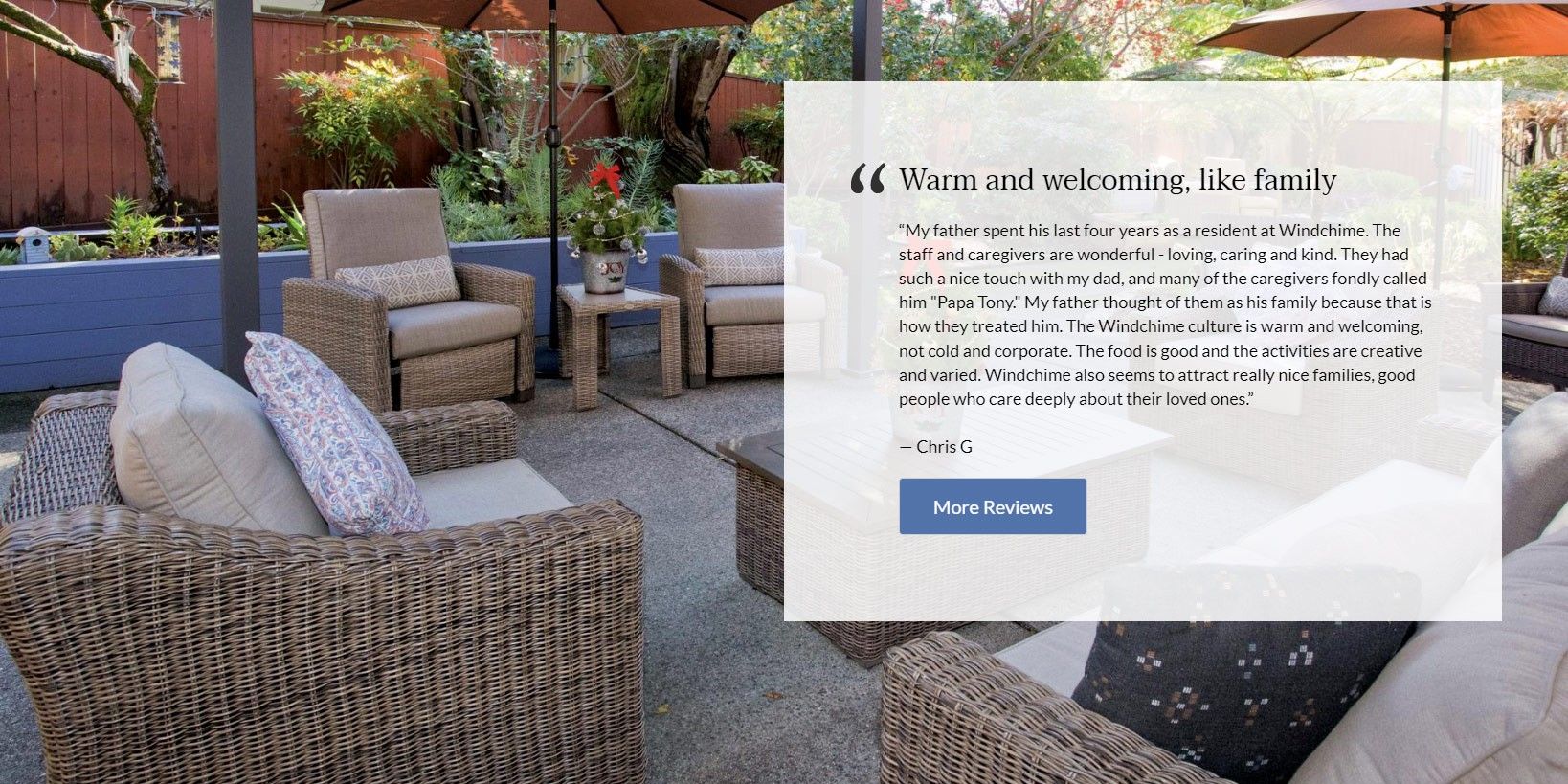 windchime testimonial